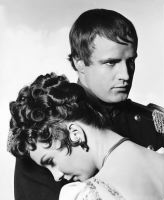 Simmons and Marlon Brando in DESIREE