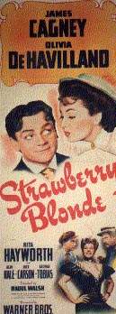 A poster from THE STRAWBERRY BLONDE