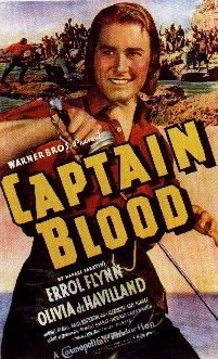 A poster from CAPTAIN BLOOD