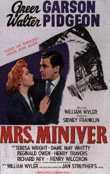 MRS. MINIVER poster