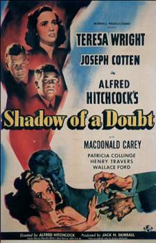 SHADOW OF A DOUBT poster