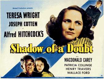 SHADOW OF A DOUBT poster