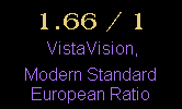 1.66:1 Standard European Ratio